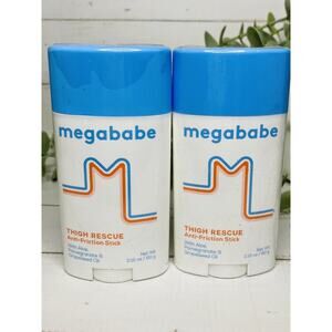 2 MEGABABE Thigh Rescue Anti-Friction Stick 2.12 oz New Sealed
